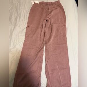 Maurices Dusty Rose Cargo Pants